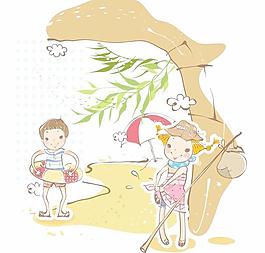 最新韓國矢量卡通素材735