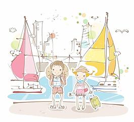 最新韓國矢量卡通素材729