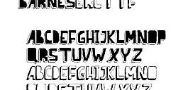 BARNES_erc_08 英文字體下載