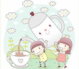 最新韓國矢量卡通素材495