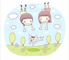 最新韓國(guó)矢量卡通素材440