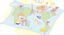 最新韓國矢量卡通素材434