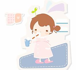 最新韓國矢量卡通素材325