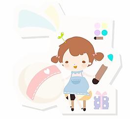 最新韓國(guó)矢量卡通素材311