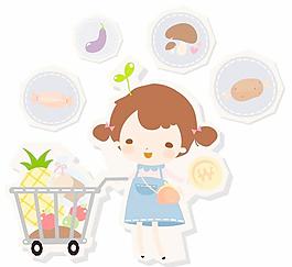 最新韓國矢量卡通素材308