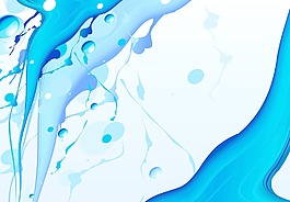淡藍(lán)色的流矢量