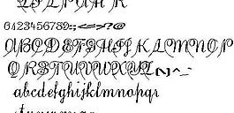ZILPAH 另类字体