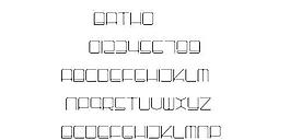 batho 另類字體
