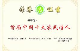 榮譽證書