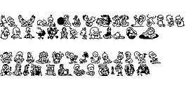 Childrenbats 另類字體