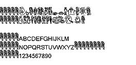Halloween2001 另類字體