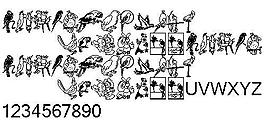 Lcrparrottalk 另類字體
