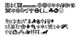 Daoth 另類字體