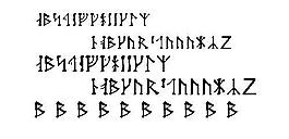 Futharken 另類(lèi)字體