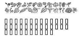 Flowershow 另類字體