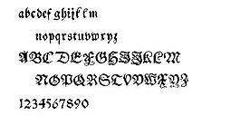 Myelectronicschwa 另類字體