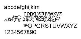 Crayonkids 另類字體