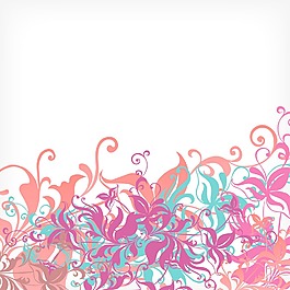 摘要背景花與花