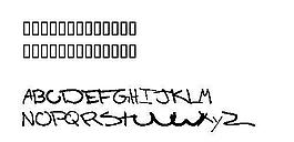 Donald 另類字體