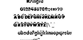 Kringle 另類字體
