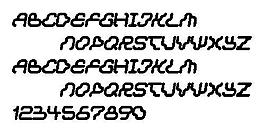 Dream machine 另類字體
