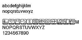 Krzodiacdings 另類字體