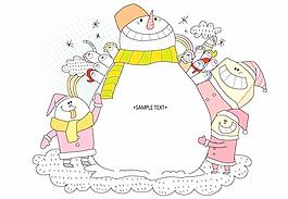 韓國卡通記事本模板05