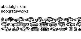 Oldcar 另類字體