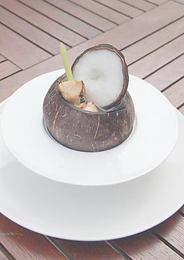 椰子盅圖片