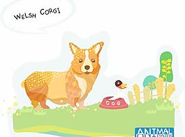 韓國可愛動物樂園插畫20