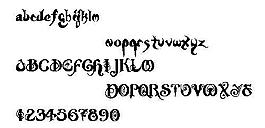 Nymph 另類(lèi)字體