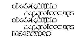 Misirloday 另類字體