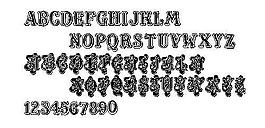 Masquerade 另類字體