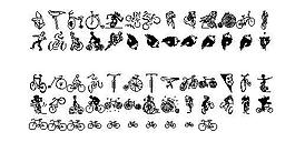 Cycling 另類字體