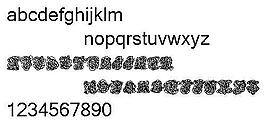 Barock 另類字體