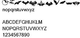 Batssymbols 另類字體
