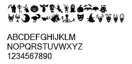 Holloweeniebats 另類字體