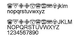 Krhalloweensigns 另類字體