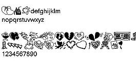 Krbelatedvalentin 另類(lèi)字體