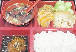 蛋黃獅子頭套餐圖片