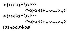 Omikron 另類字體