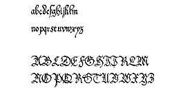 offenbachchancery 另類字體