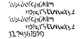 Proteron 另類字體