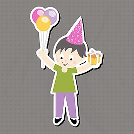 為慶祝生日賀卡或背景
