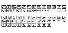 Calchux 另類字體