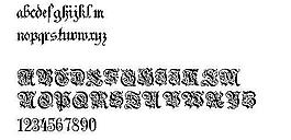 Uechigothic 另類(lèi)字體