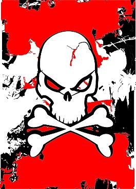 矢量骷髏的設(shè)計