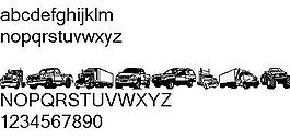 Trucksforjudy 另類字體