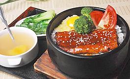 石鍋鰻魚飯圖片
