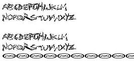 Distortia 另類字體